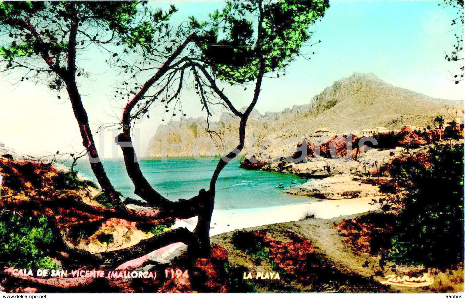 Cala de Vicente - La Playa - Mallorca - 1194 - Spain - used - JH Postcards