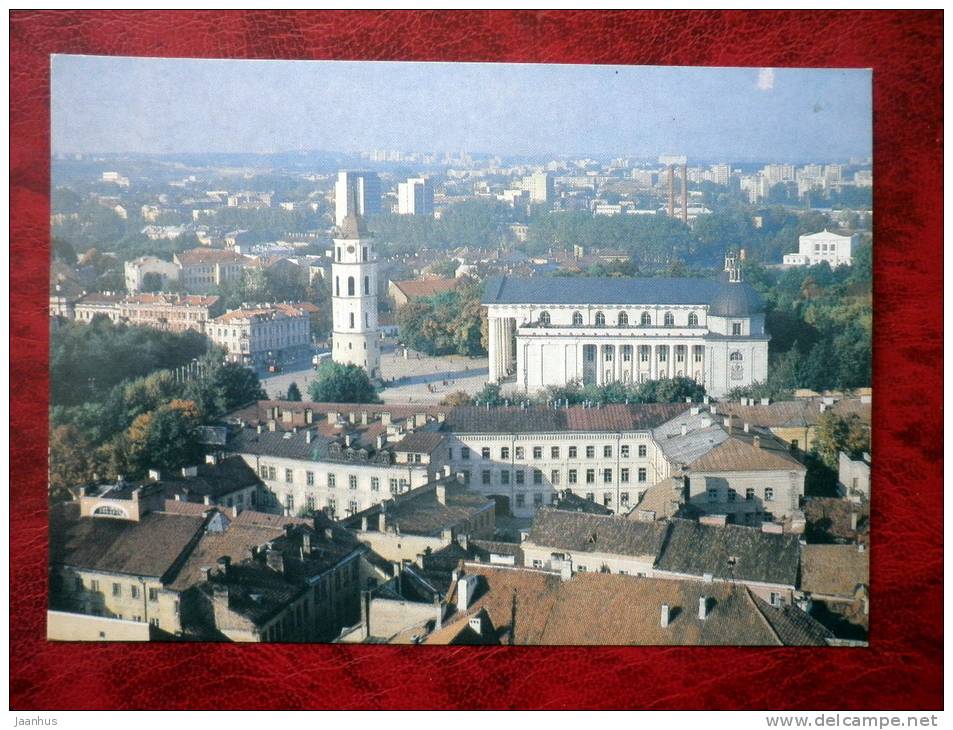 Vilnius - city view - 1989 - Lithuania - USSR - unused - JH Postcards