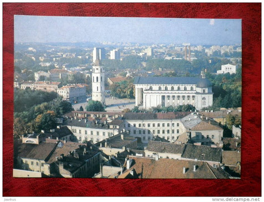 Vilnius - city view - 1989 - Lithuania - USSR - unused - JH Postcards