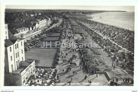 Ostseebad Warnemunde - Kurpromenade - Germany - unused - JH Postcards