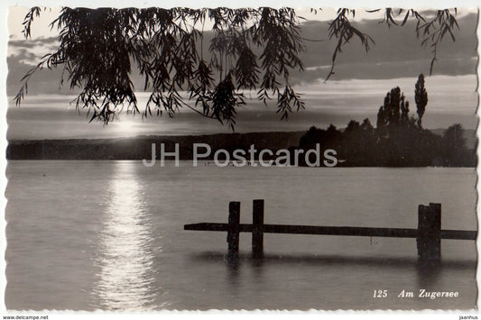 Am Zugersee - 125 - Switzerland - 1958 - used - JH Postcards