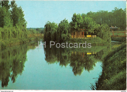 Hajduszoboszlo - town medicinal bath - 1984 - Hungary - used - JH Postcards