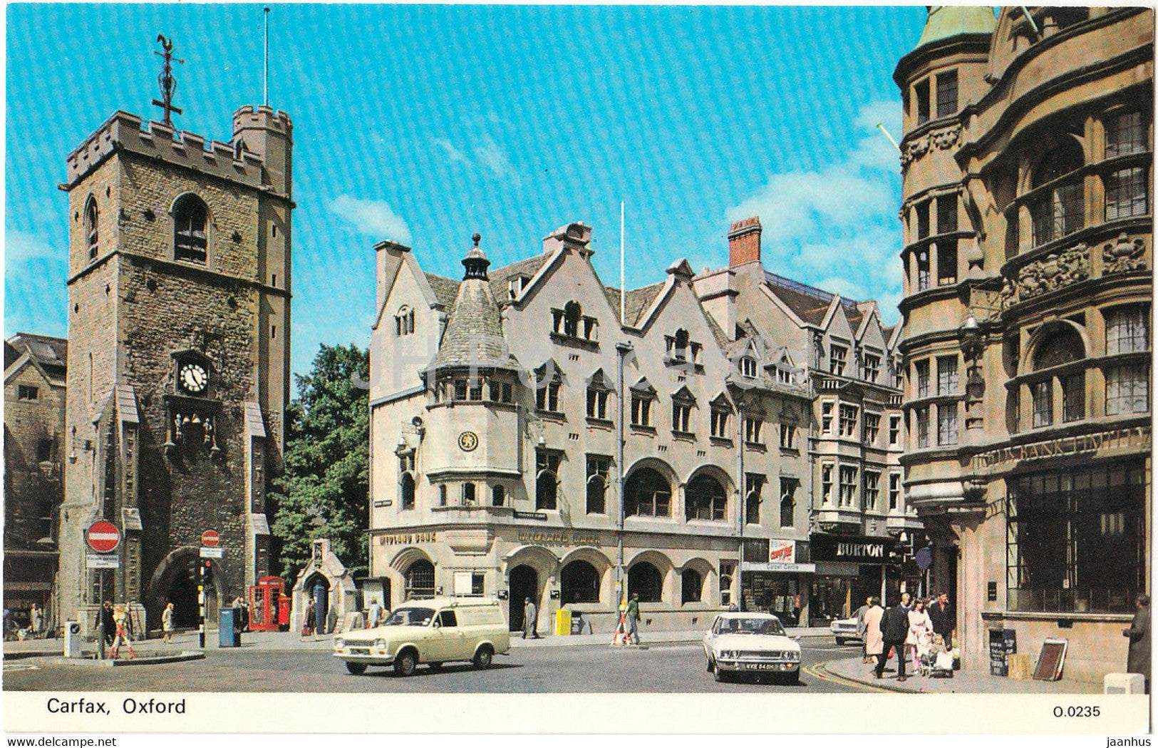 Oxford - Carfax - car - England - United Kingdom - unused - JH Postcards