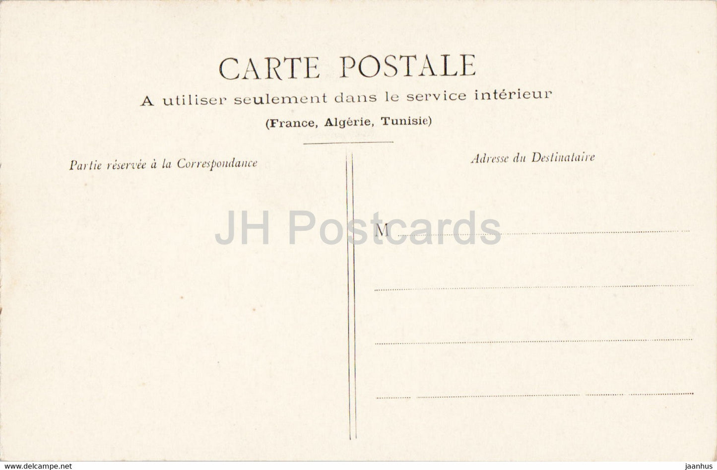 Palais de Fontainebleau - Cabinet d'Abdication de Napoleon I - 58 - old postcard - France - unused