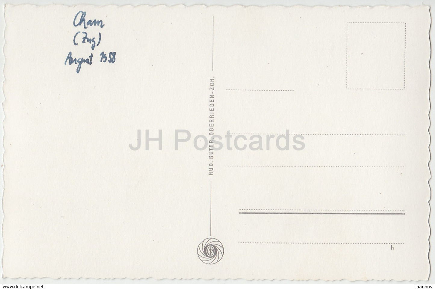 Am Zugersee - 125 - Switzerland - 1958 - used