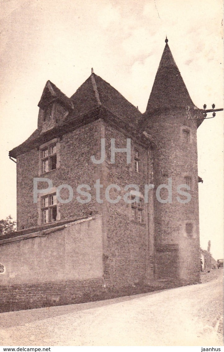 Parigny - Le Vieux Chateau - castle - old postcard - France - unused - JH Postcards