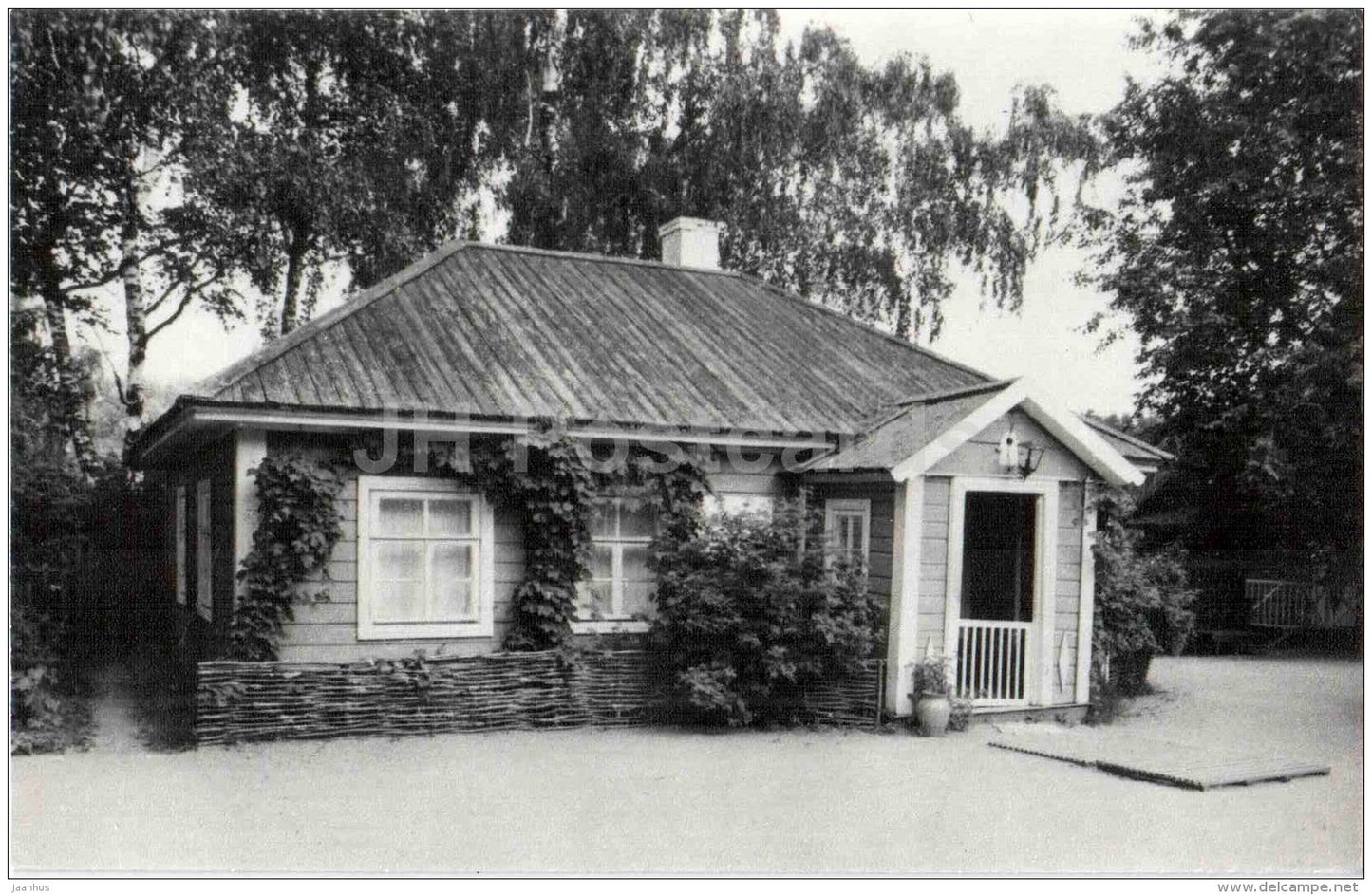 economic house - museum-reserve of A.S. Pushkin - Mikhailovskoye - 1987 - Russia USSR - unused - JH Postcards