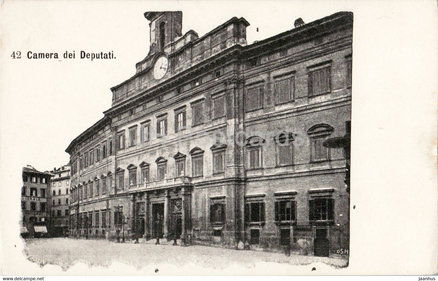 Roma - Rome - Camera dei Deputati - House of Represententives - 42 - old postcard - Italy - unused - JH Postcards