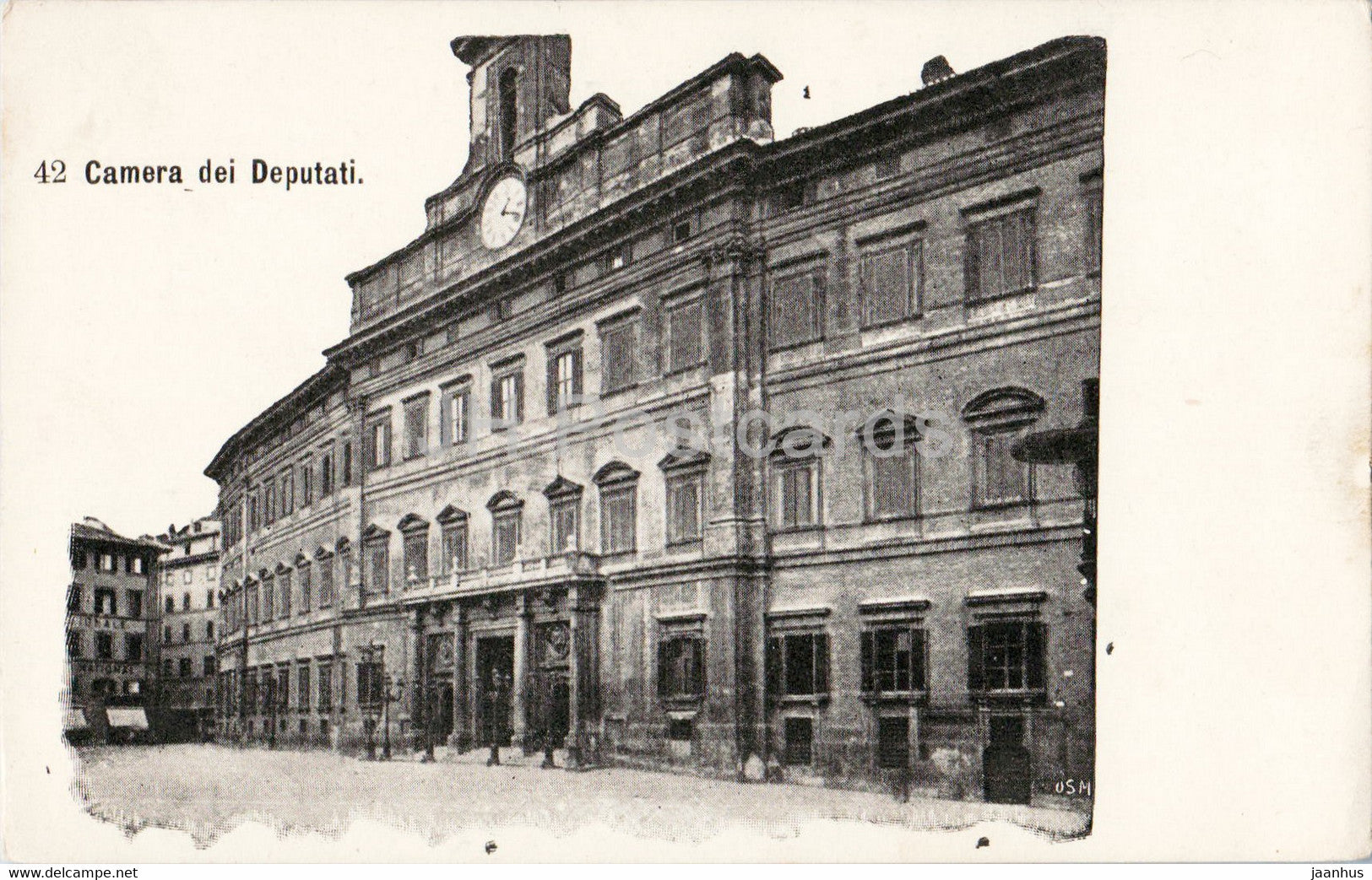 Roma - Rome - Camera dei Deputati - House of Represententives - 42 - old postcard - Italy - unused - JH Postcards