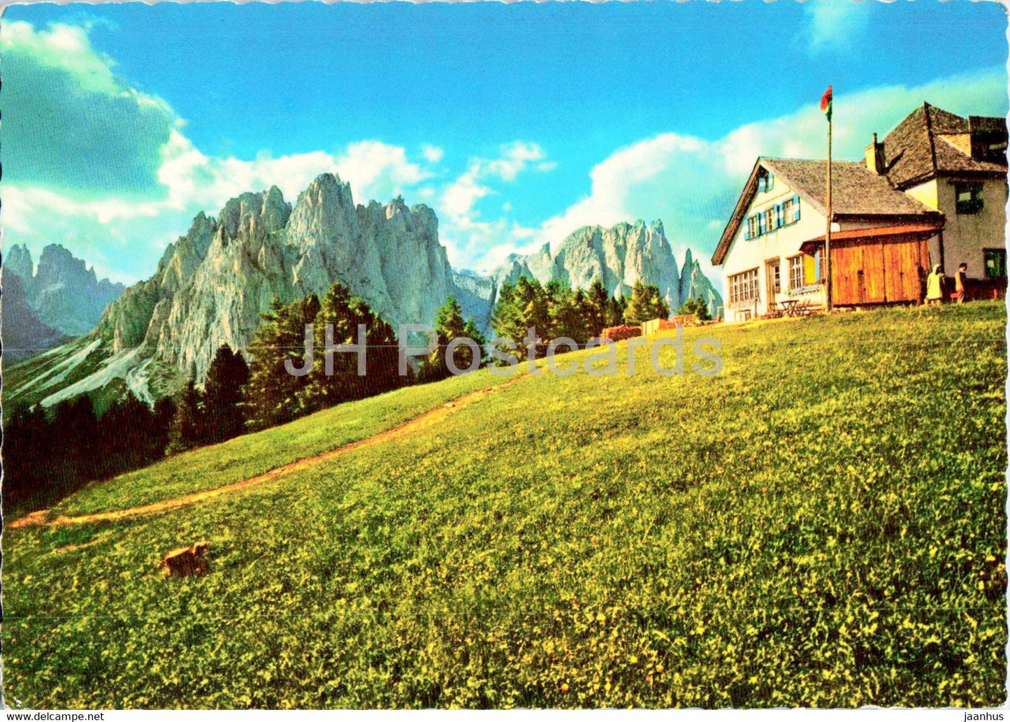 Ciampedie - Vigo di Fassa - Torri del Vajolet - Catinaccio - Italy - unused - JH Postcards