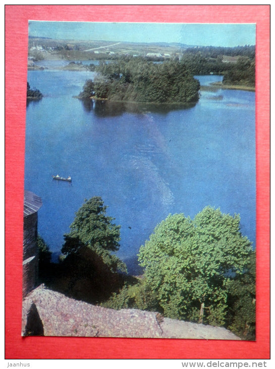 Islets on Lake Galve - Trakai - 1974 - USSR Lithuania - unused - JH Postcards