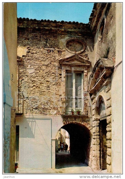 scorcio medioevale - medieval view - Termoli - Campobasso - Molise - 86039 - TER 10/32 - Italia - Italy - unused - JH Postcards