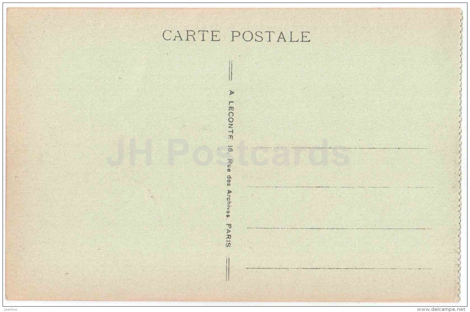 Perspective sur I´lle de la Cite - Perspective from City - 32 - Paris - France - unused - JH Postcards