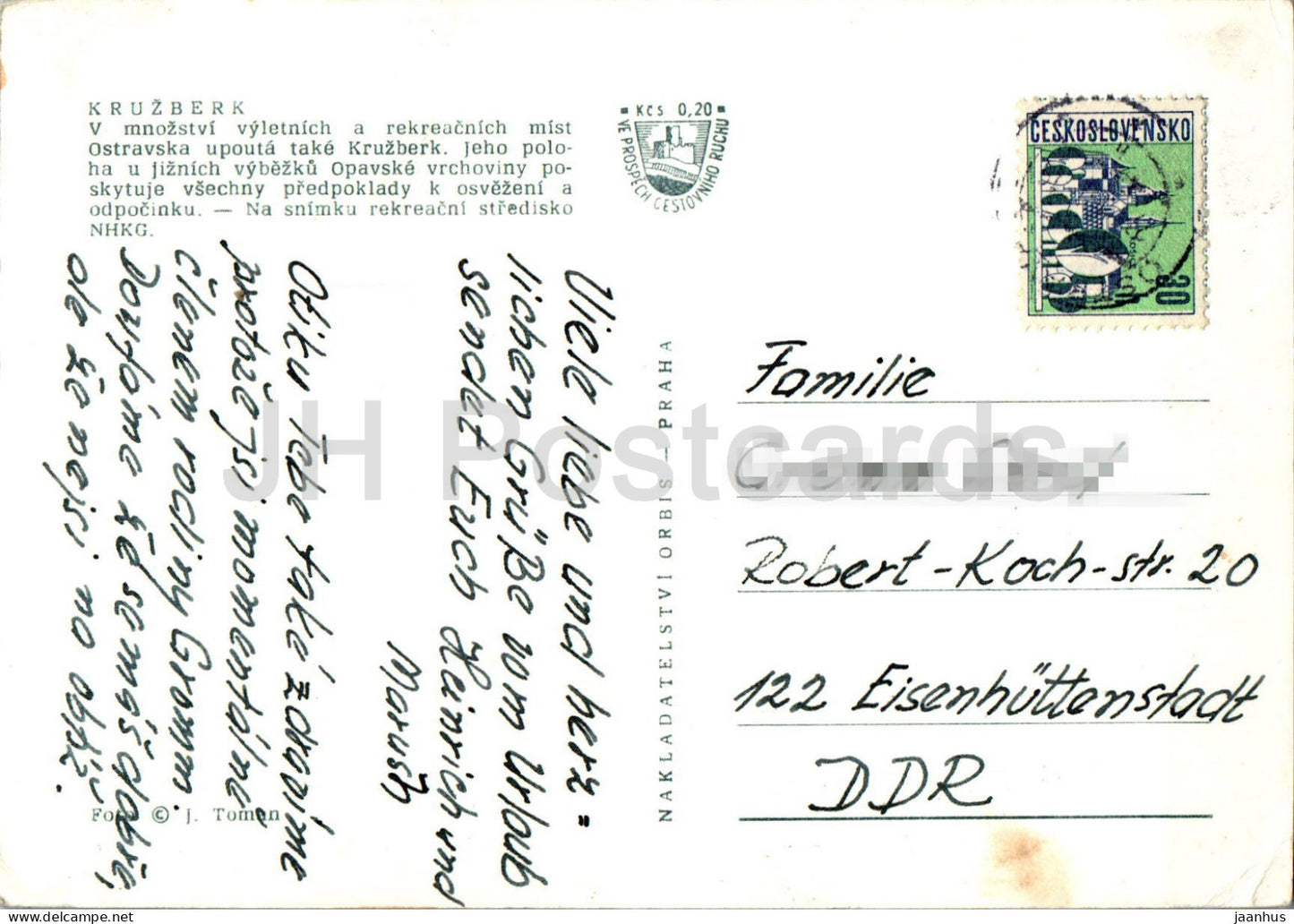 Kruzberk - Czech Repubic - Czechoslovakia - used