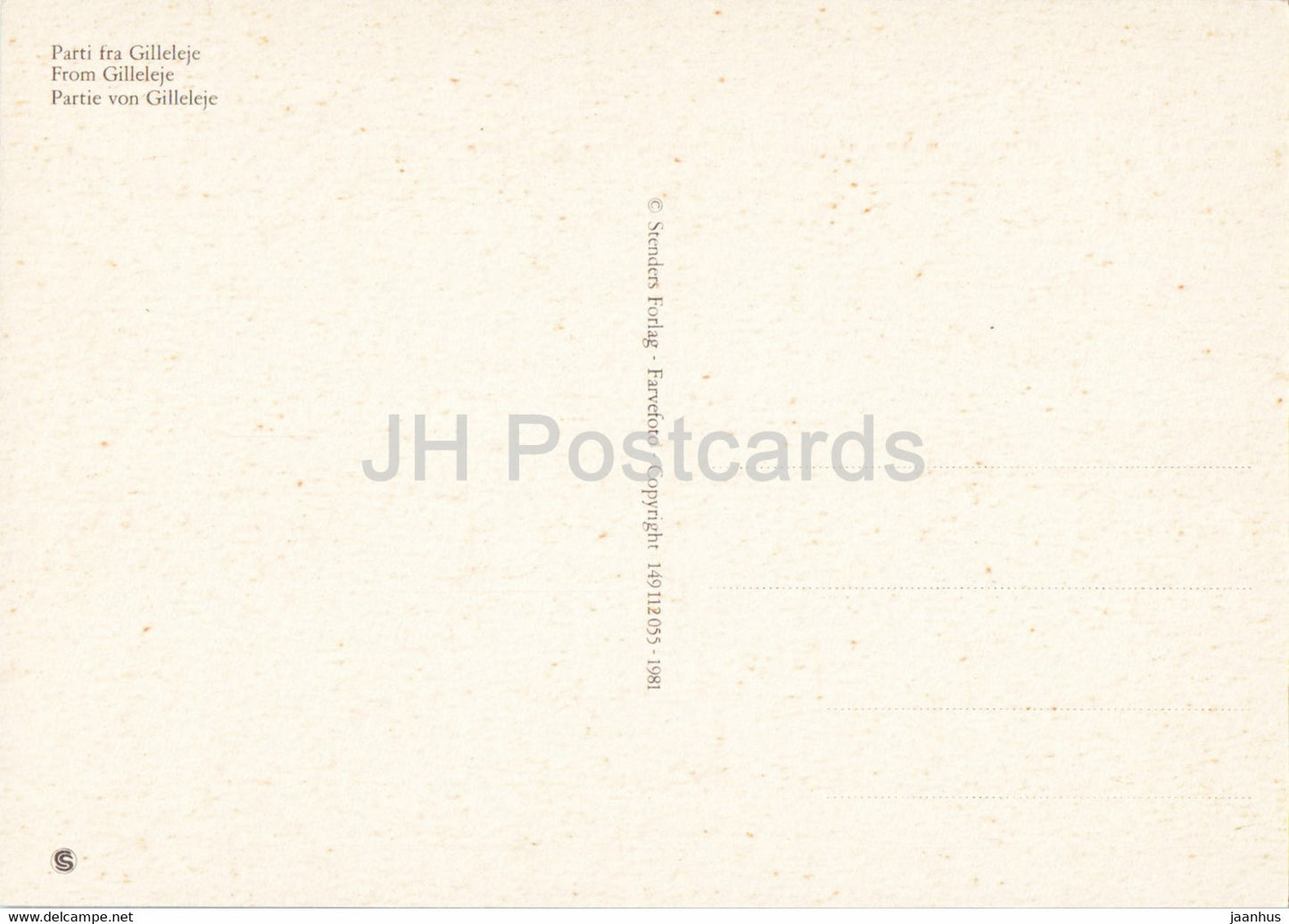 Aus Gilleleje - Dänemark - unbenutzt