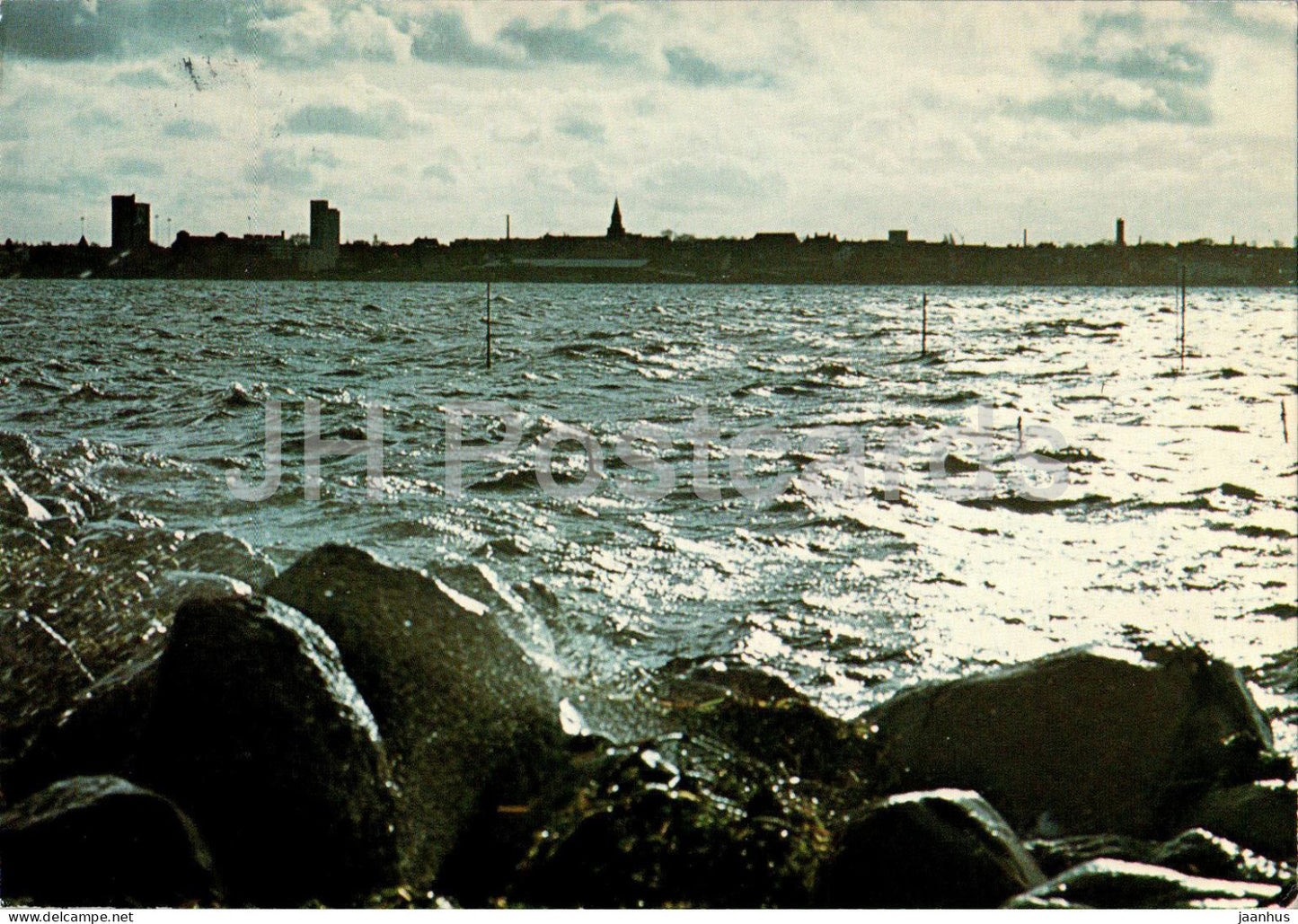 Holbaek fjord - 1978 - Denmark - used - JH Postcards