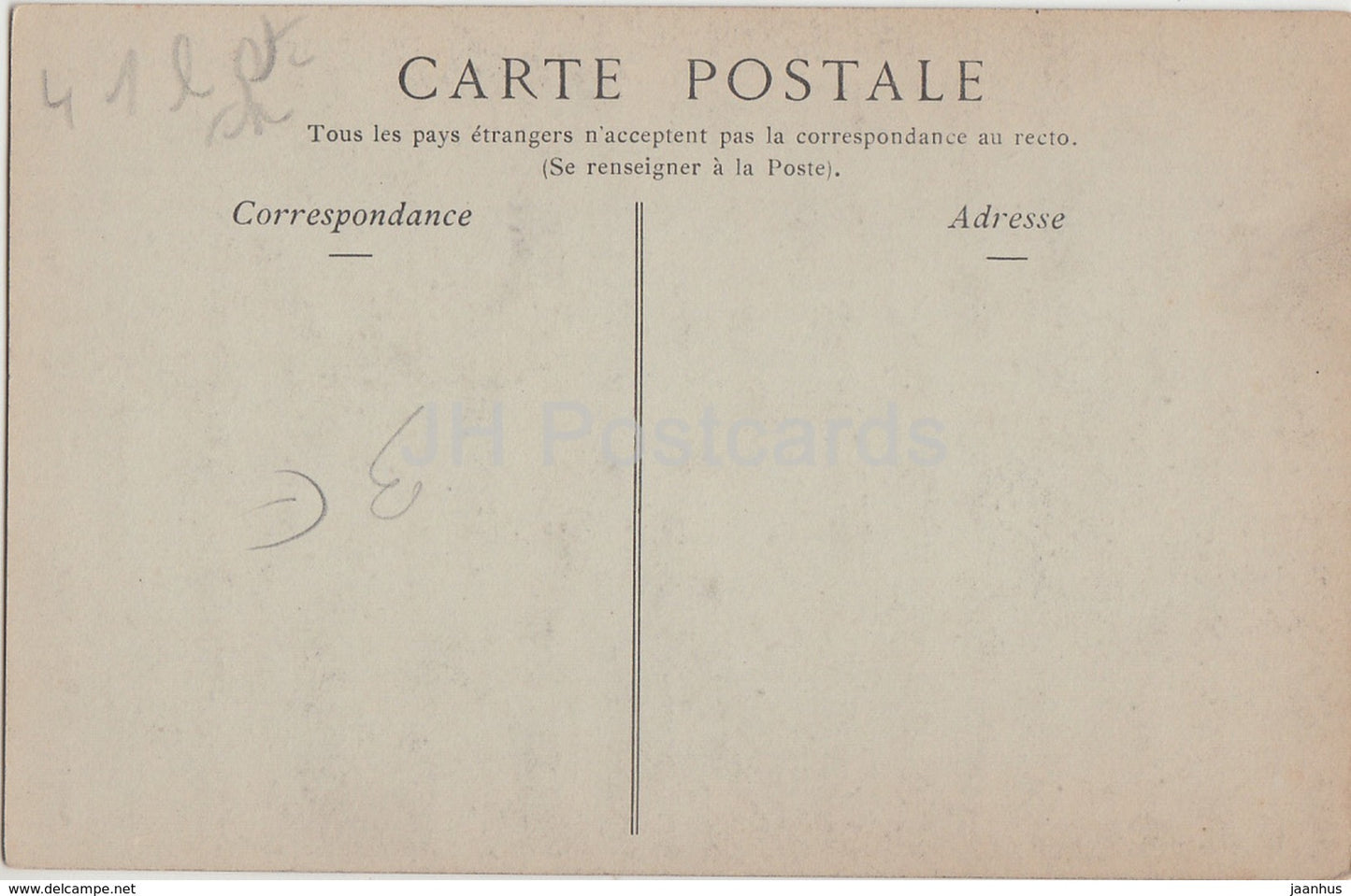 Chateau de Blois - Aile de Francois Ier - Cheminee de la Salle des Gardes - Schloss - 36 - alte Postkarte - Frankreich - unbenutzt