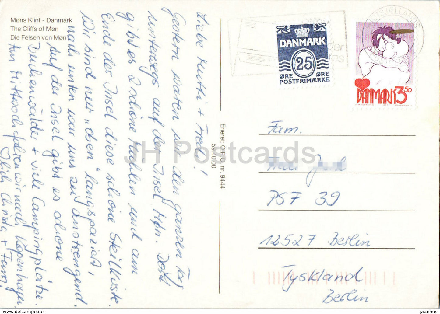 The Cliffs of Mon – 1994 – Dänemark – gebraucht