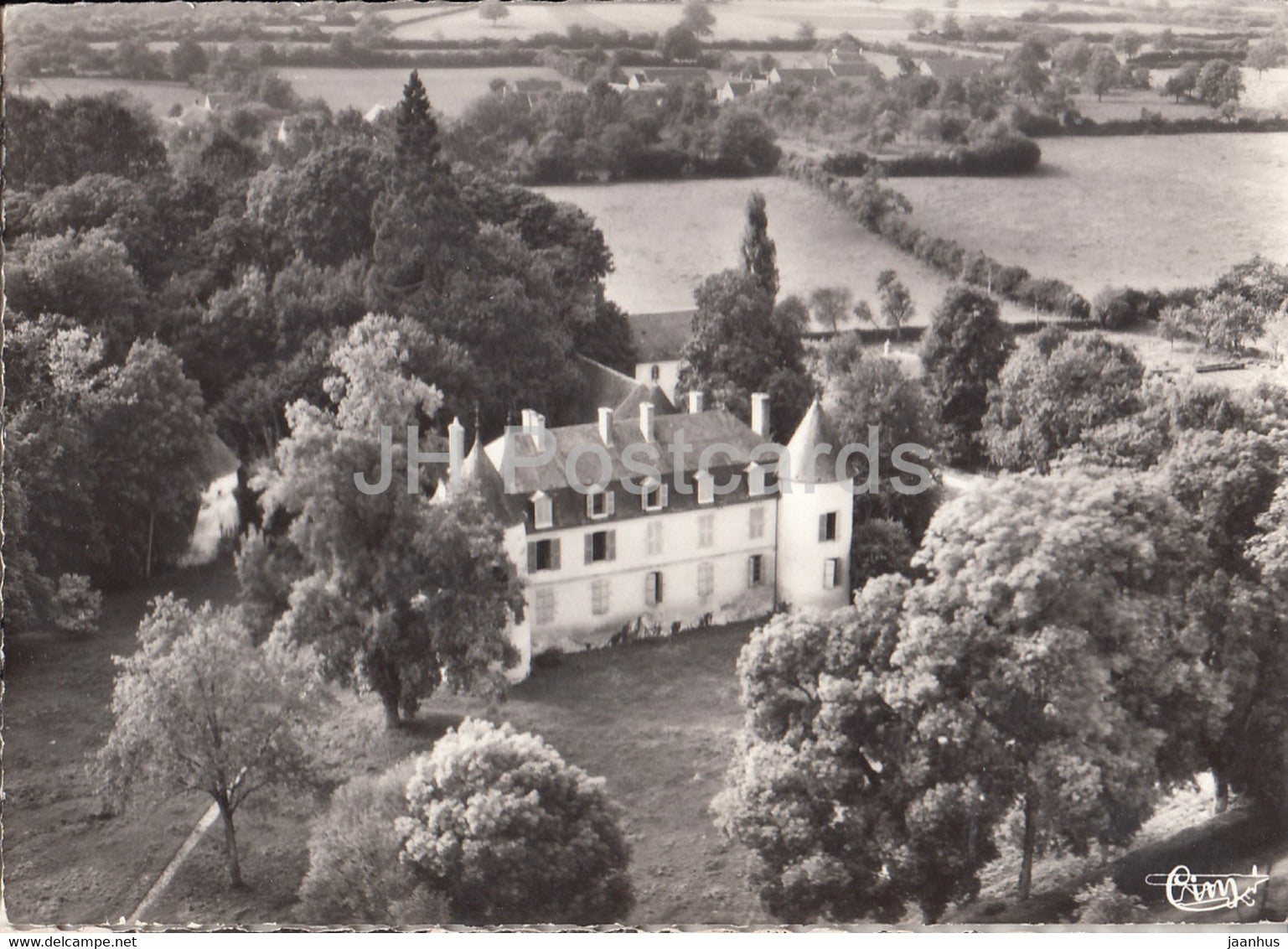 Bona - Chateau de Lichy - castle - 1964 - France - used - JH Postcards