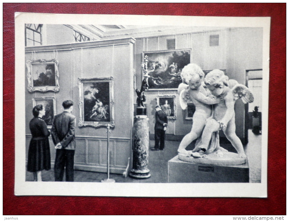 The Pushkin State Museum of Fine Arts - Hall of French Art XVIII century - Moscow - 1959 - Russia USSR - unused - JH Postcards