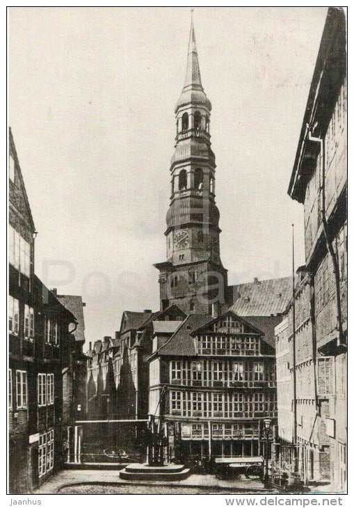 Katharinenkirche - church - Germany - 1994 gelaufen - JH Postcards