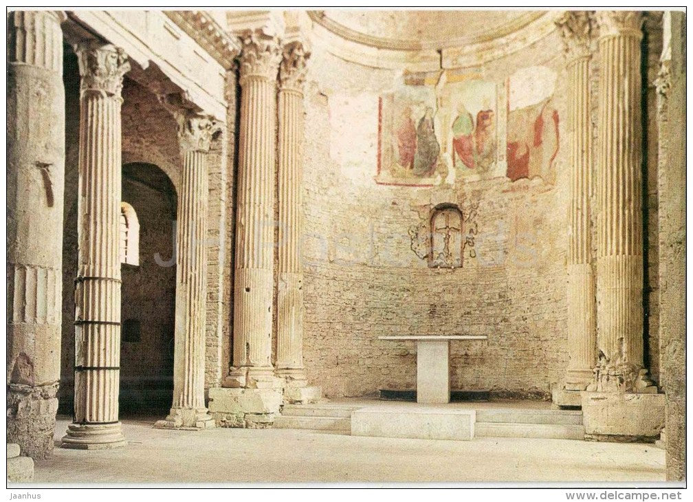 Basilica di S. Salvatore , Il Presbiterio - Basilica - Spoleto - Perugia - Umbria - 24034 - Italia - Italy - unused - JH Postcards
