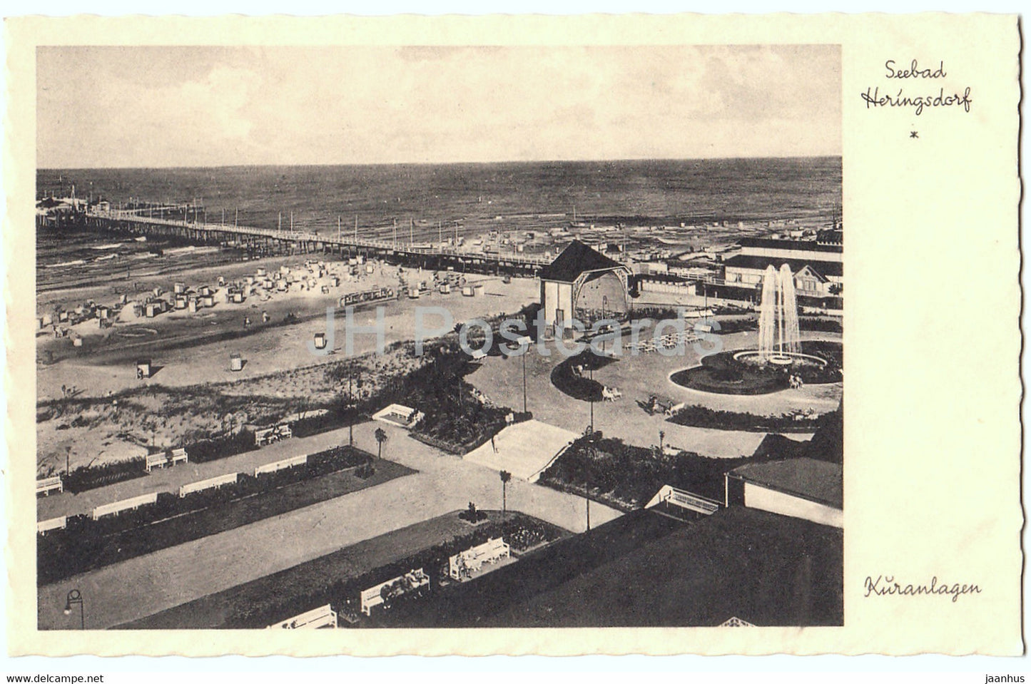 Seebad Heringsdorf - Kuranlagen - Germany - unused - JH Postcards