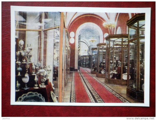 The State Armoury of the Moscow Kremlin , interior - Kremlin - Moscow - 1962 - Russia USSR - unused - JH Postcards