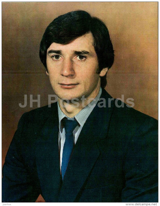 Zinetula Bilyaletdinov - Ice hockey - soviet - 1984 - Russia USSR - unused - JH Postcards