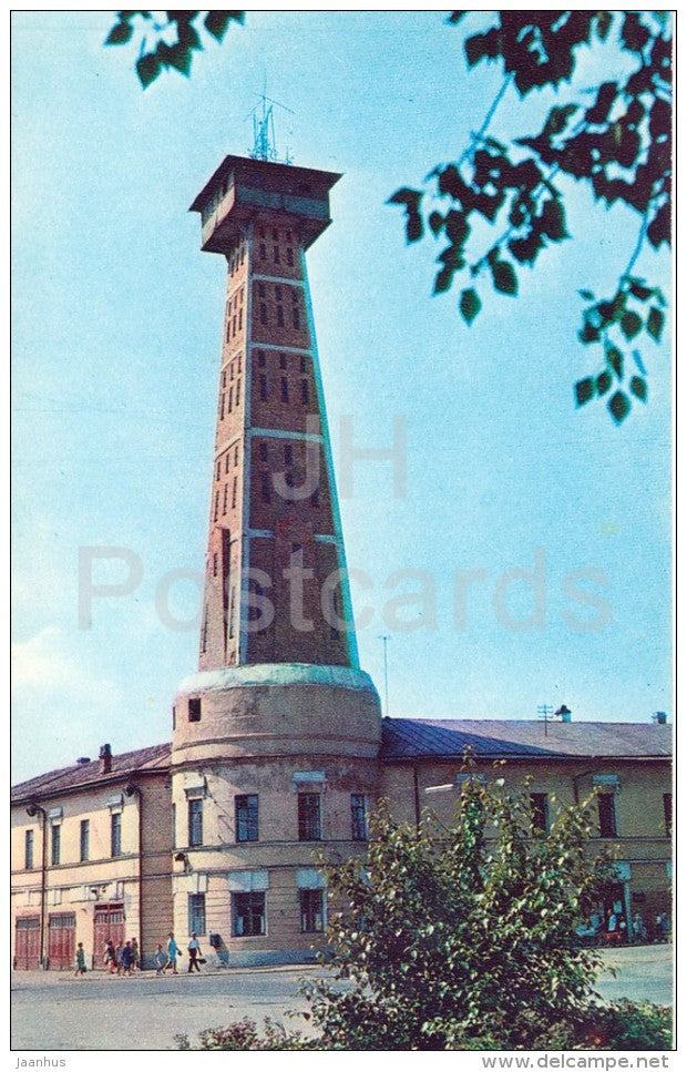 Fire Tower - Rybinsk - Russia USSR - 1971 - unused - JH Postcards