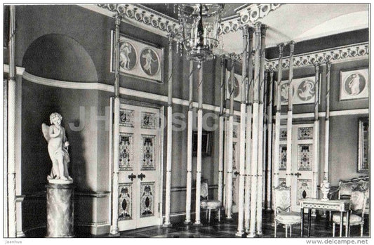 bedchamber of Paul I wife - Catherine Palace - Pushkin - 1982 - Russia USSR - unused - JH Postcards