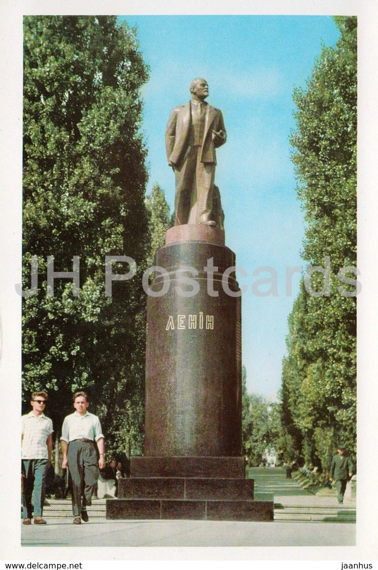 Kyiv - Kiev - monument to Lenin - Ukraine USSR - unused - JH Postcards