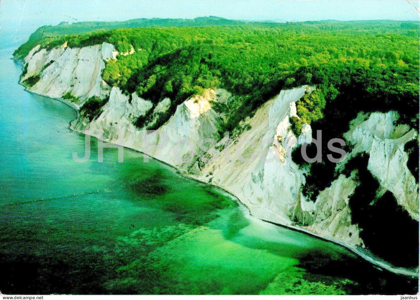 Mons Klint - The Cliffs of Mon - 1988 - Denmark - used - JH Postcards