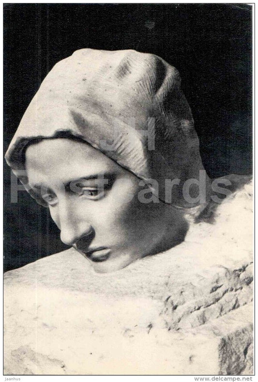 sculpture by Auguste Rodin - Thought , 1886 - french art - unused - JH Postcards