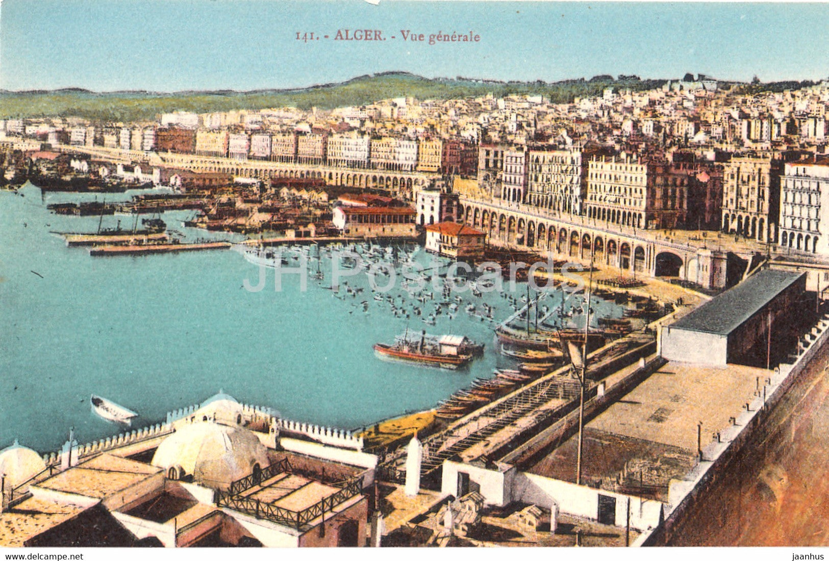 Alger - Algiers - Vue Generale - 141 - old postcard - Algeria - unused - JH Postcards