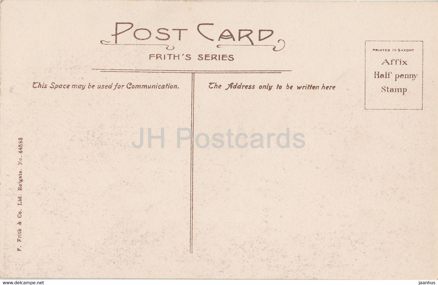 River Dart - Greenway Ferry - sailing boat - old postcard - England - United Kingdom - unused