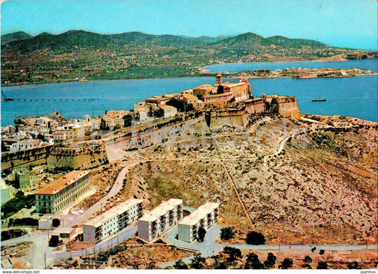 Ibiza - La Catedral - cathedral - 3684 - 1961 - Spain - used - JH Postcards