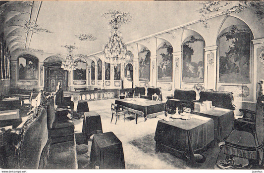 Lubeck - Rathaus - Audienzsaal des Senates - old postcard - Germany - unused - JH Postcards