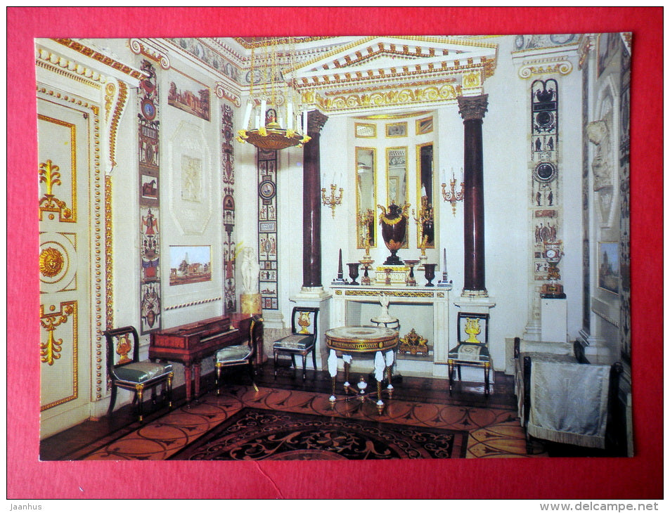 The Boudoir - The Pavlovsk Palace - Pavlovsk - 1985 - Russia USSR - unused - JH Postcards