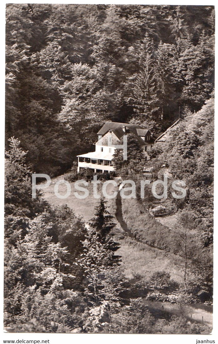 Pension Gasthaus Neumuhle - uber Singhofen - Germany - used - JH Postcards