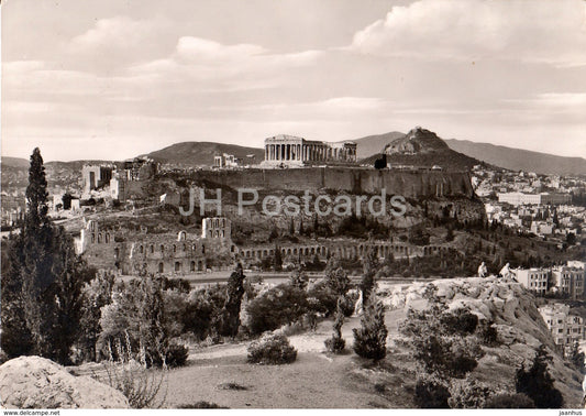 Athens - The Akropolis - Acropolis - Greece - used - JH Postcards
