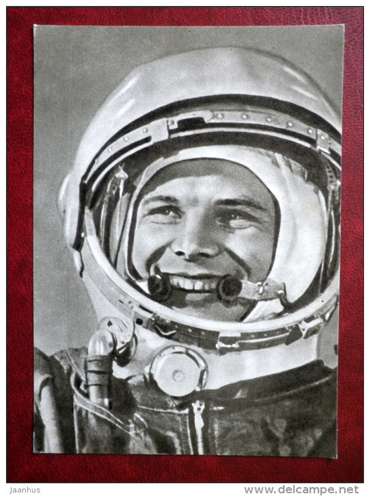 cosmonaut - Yuri Gagarin - 1969 - Russia USSR - unused - JH Postcards