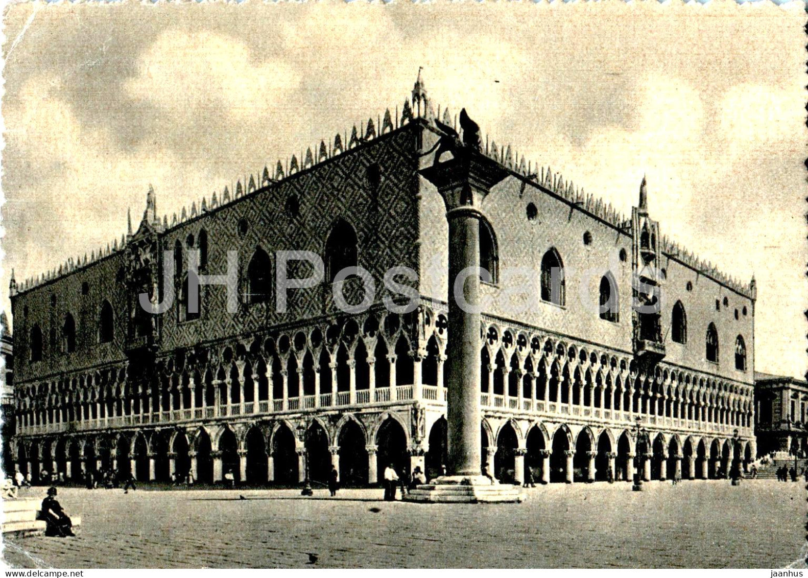 Venezia - Venice - Palazzo Ducale - The Ducal Palace - old postcard - 1952 - Italy - used - JH Postcards