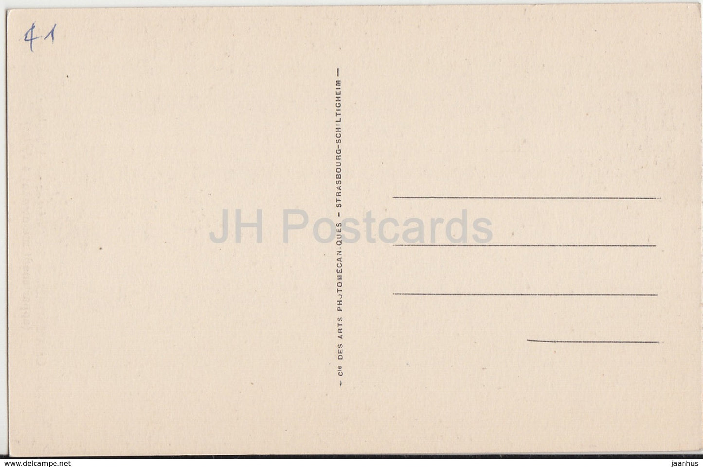 Chateau de Chambord - L'Ancienne Lanterne - Appartenant Maintenant a l'Etat - 75 - alte Postkarte - Frankreich - unbenutzt