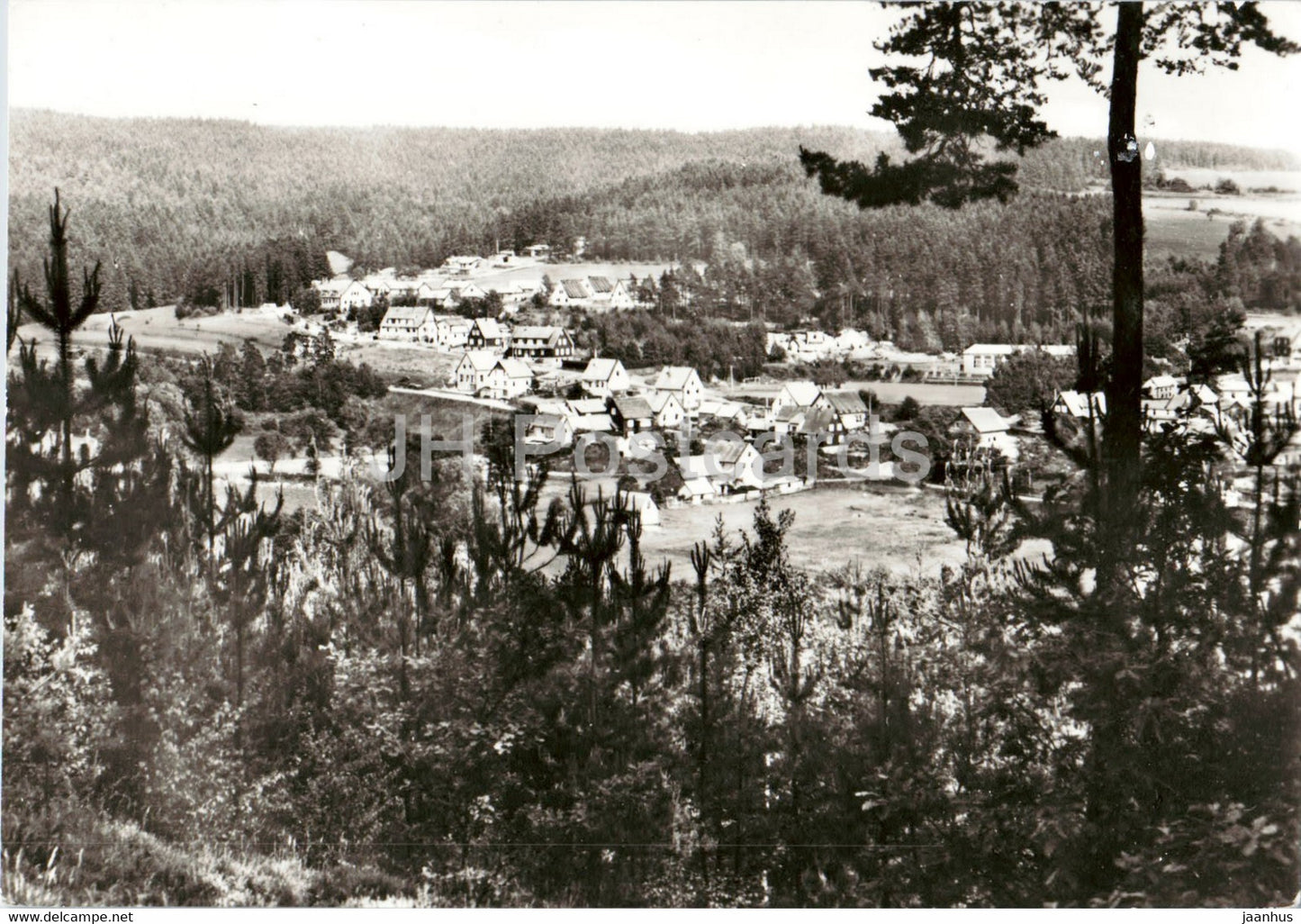 Hinternah - Thur Wald - Germany DDR - used - JH Postcards