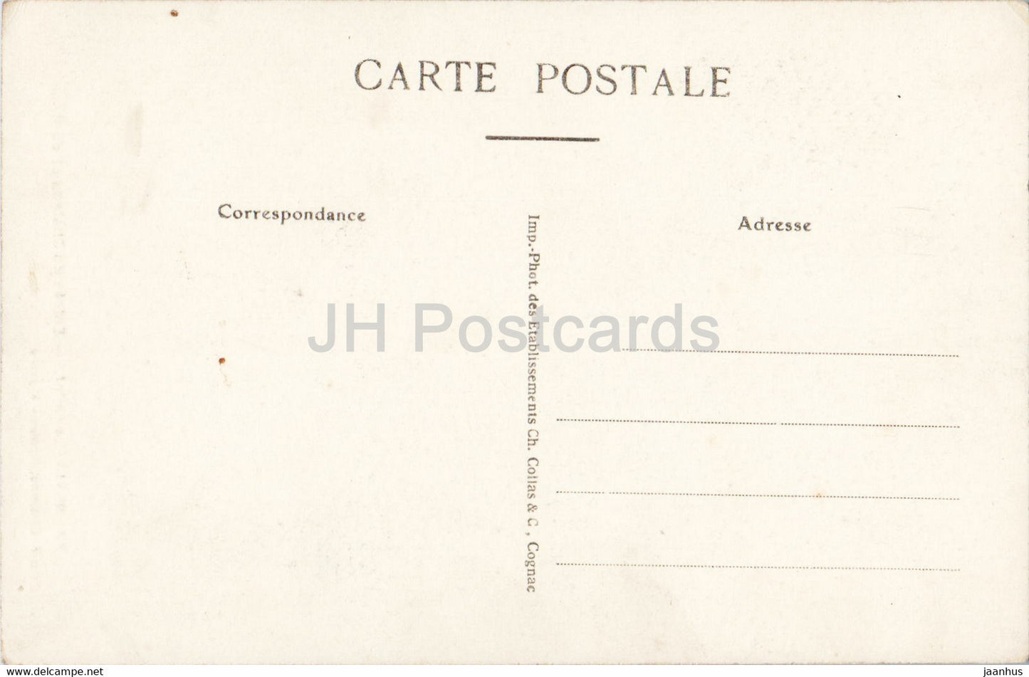 Blain - Entree du Chateau et du Parc - 39 - old postcard - France - unused