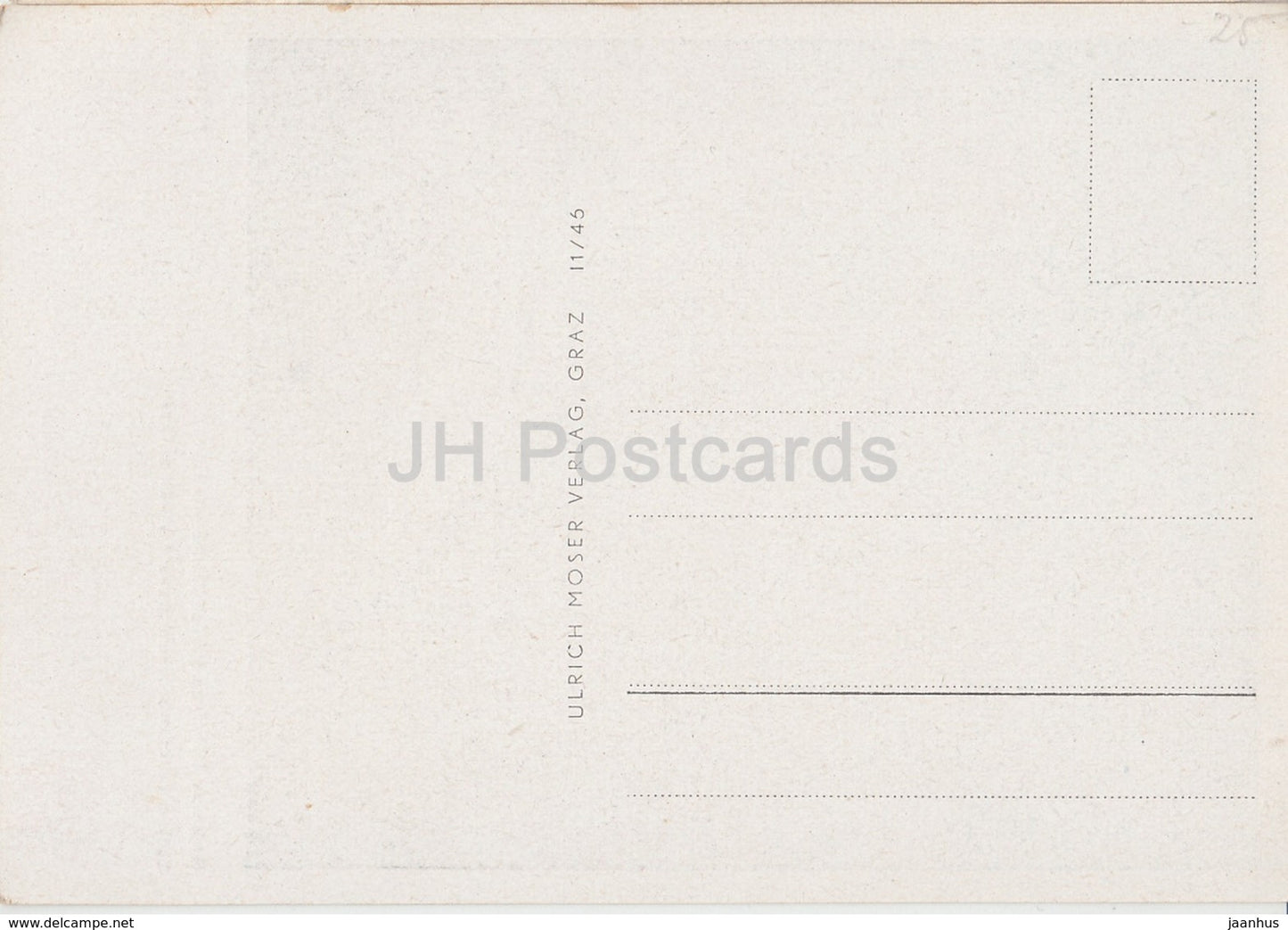 illustration by M. Sturgkh - Looking from the Schlossberg over the west Graz - Austria - unused