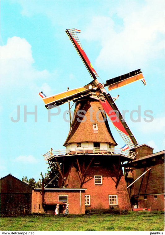 Vragender - gem Lichtenvoorde - Korenmolen De Vier Winden - windmill - Netherlands - unused - JH Postcards