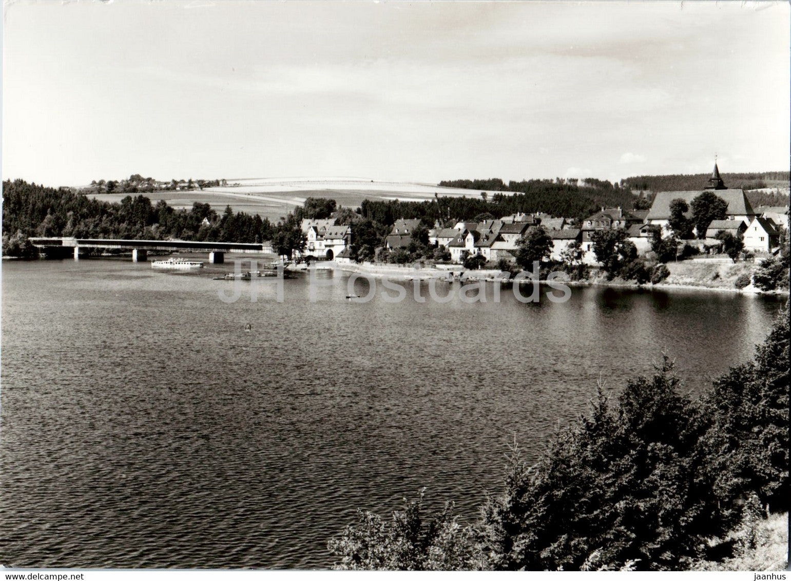 Saalburg - Am Stausee der Bleiloch Saaletalsperre - Germany DDR - unused - JH Postcards