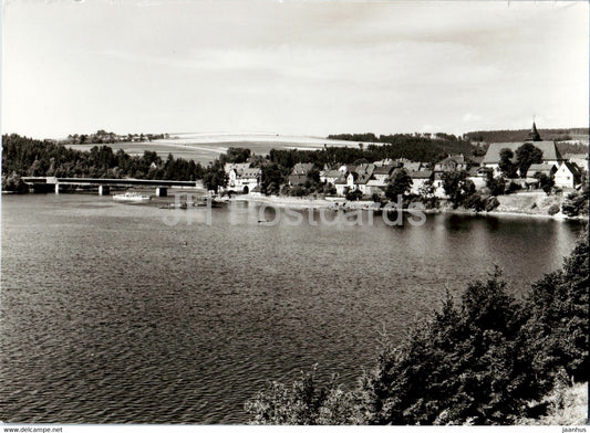 Saalburg - Am Stausee der Bleiloch Saaletalsperre - Germany DDR - unused - JH Postcards